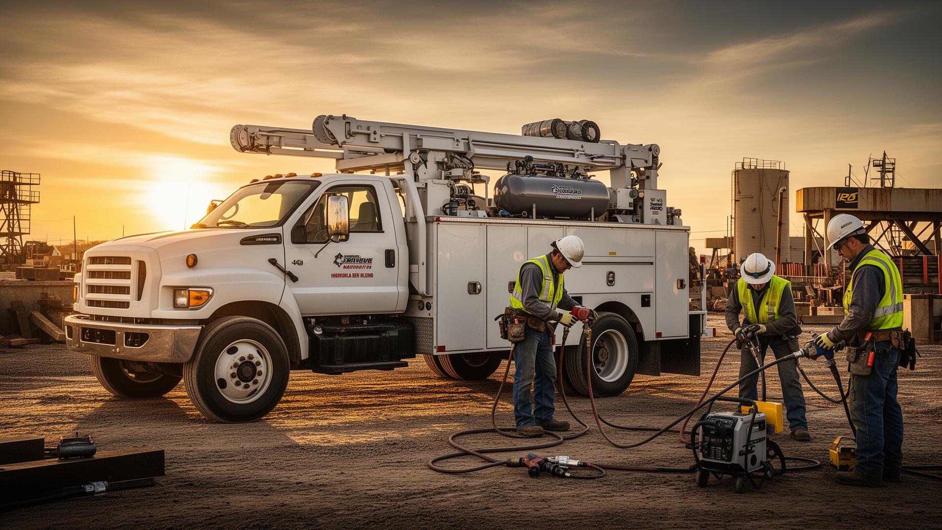 Van Air Systems compressed air equipment in industrial use